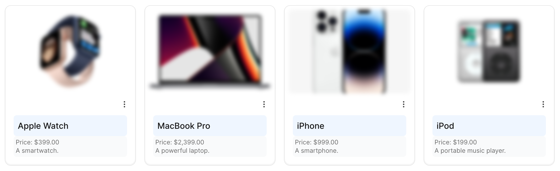 Grid html option