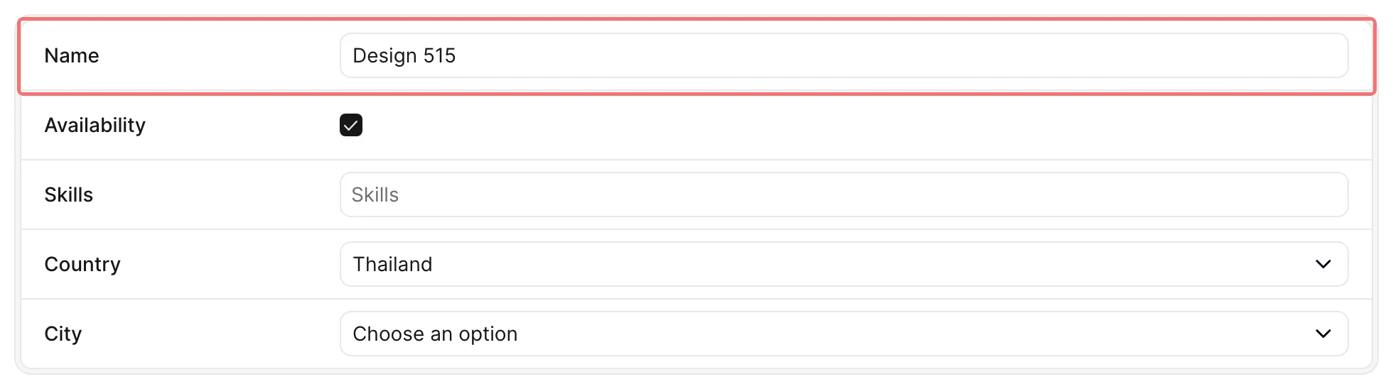 Edit field wrapper