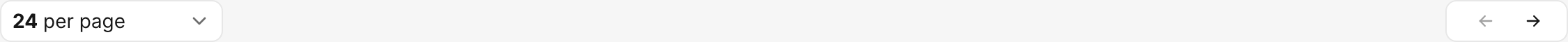 Countless pagination size empty