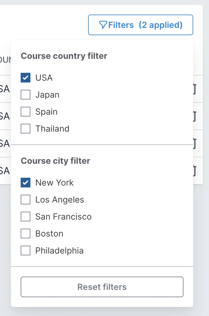 Avo filters