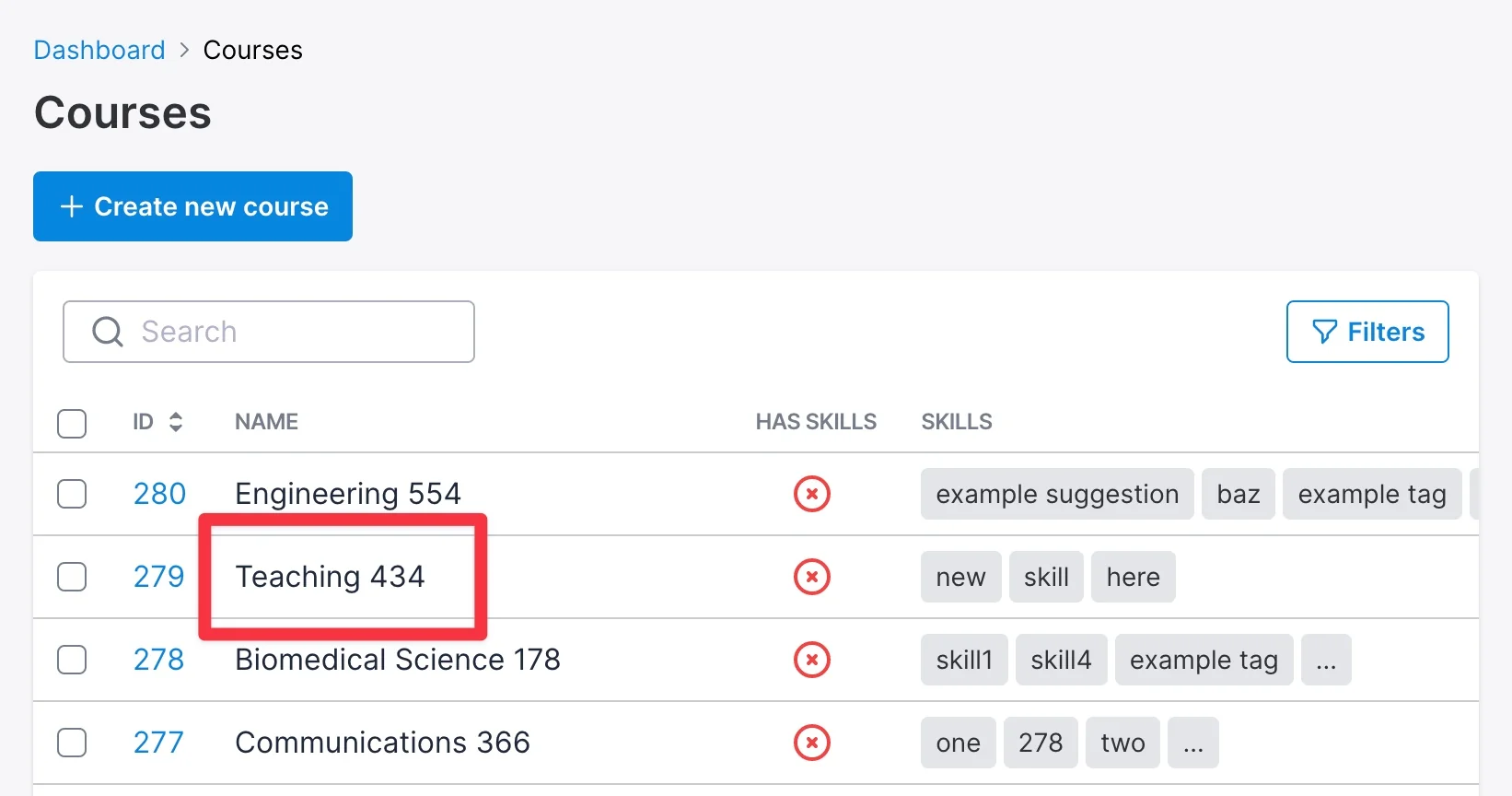 Index field wrapper